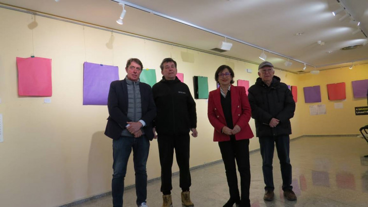 Unha exposición de pintura de “moito peso”