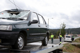 UN VECIÑO DE PARADA DE RIBEIRA FOI ATROPELADO NA ESTRADA DE XINZO A CALVOS