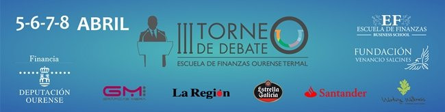 O Liceo, Expourense e o Edificio Marcos Valcárcel acollen o III Torneo de Debate Escuela de Finanzas