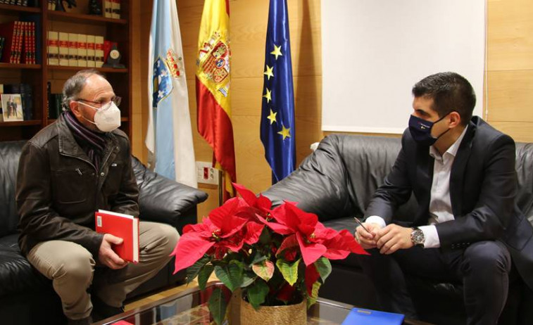 O alcalde de Calvos de Randín foi recibido polo Delegado Territorial da Xunta en Ourense