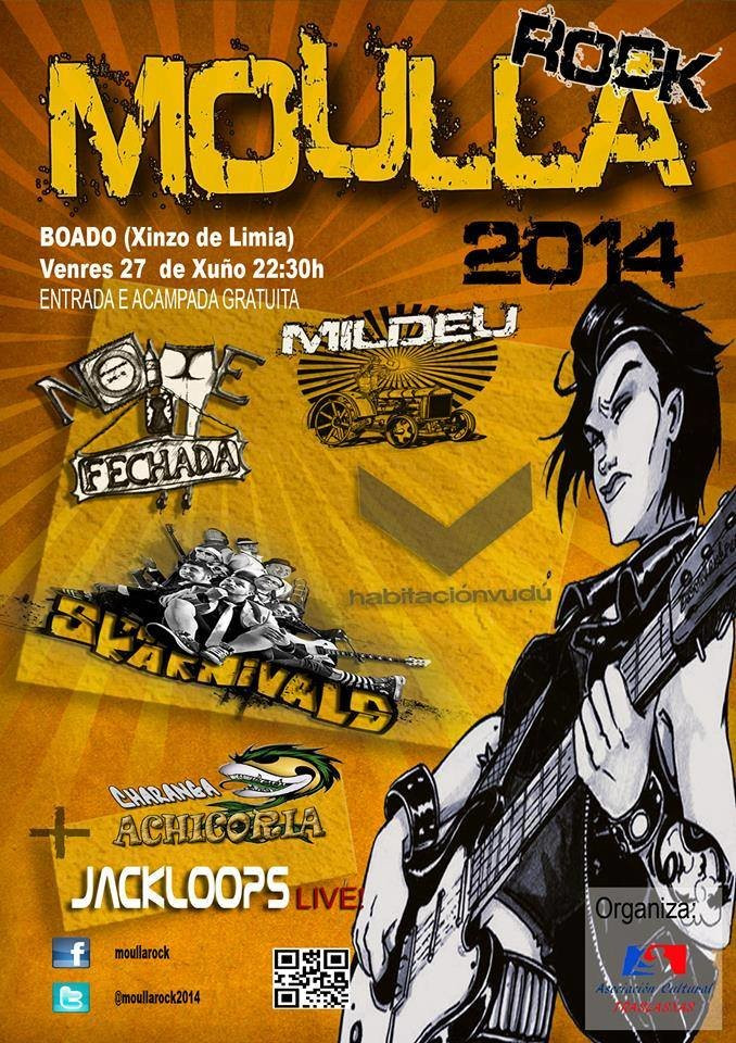 O festival Moullarock, ou como actualizar unhas festas das de toda a vida