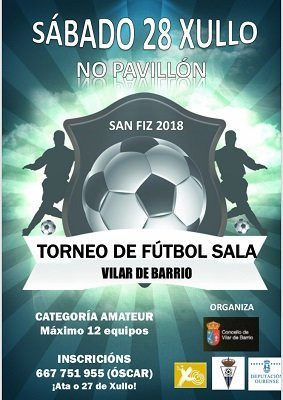 FÚTBOL SALA EN VILAR DE BARRIO