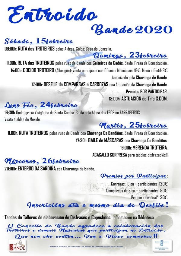 Bande comeza o seu ciclo do Entroido