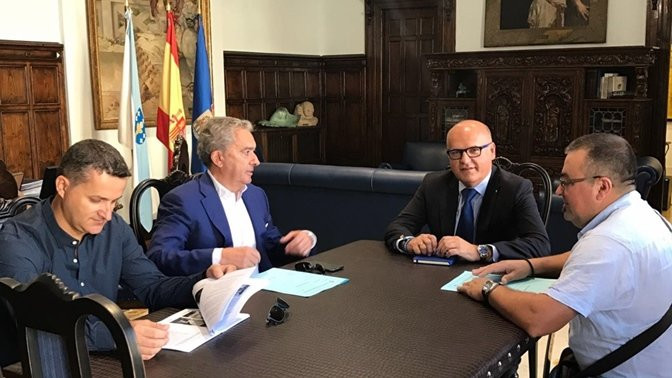 Manuel Baltar analiza con Sandiás, Vilar de Barrio e Xunqueira de Ambía os danos da sarabia
