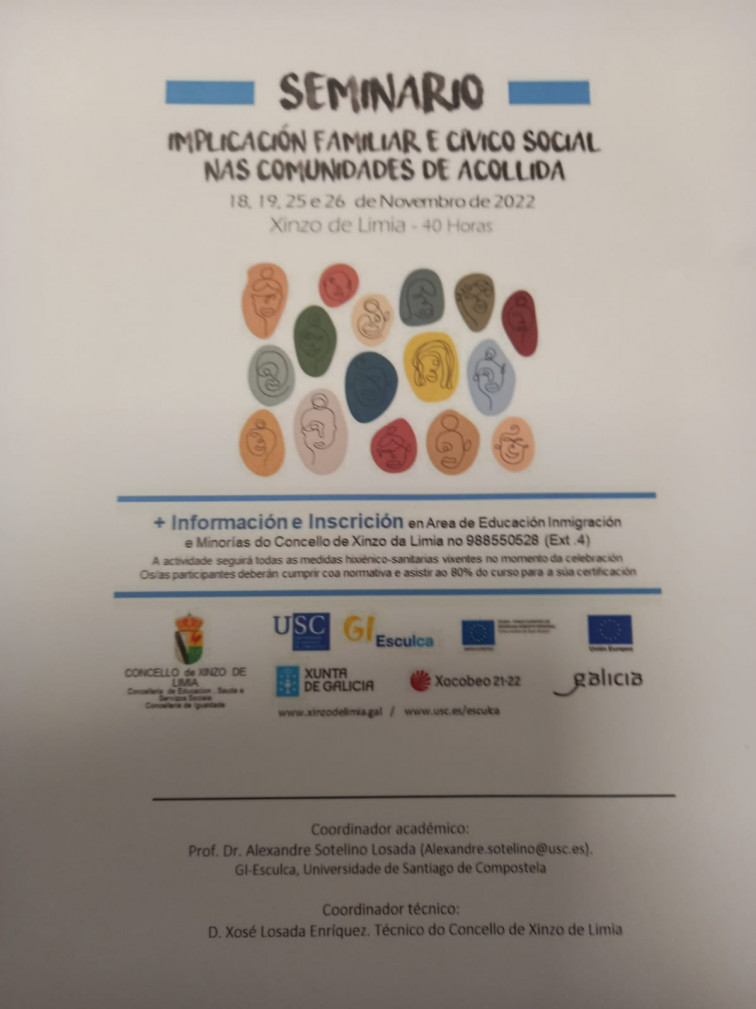 A USC promove en Xinzo un seminario para favorecer a participación das persoas migrantes en diferentes instancias da vida pública