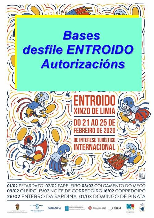 As bases de participación no desfile do Entroido xa están colgadas na páxina do Concello
