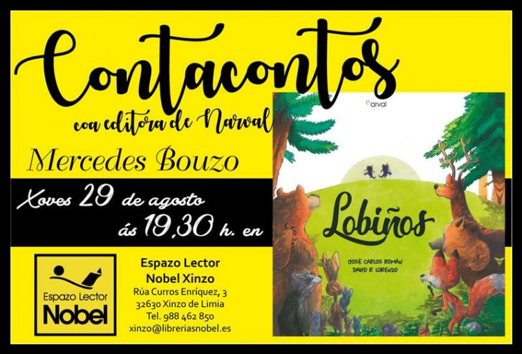 “Lobiños” no Espazo Lector Nobel de Xinzo