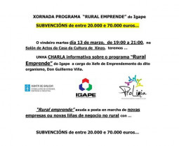 Charla formativa sobre o programa 