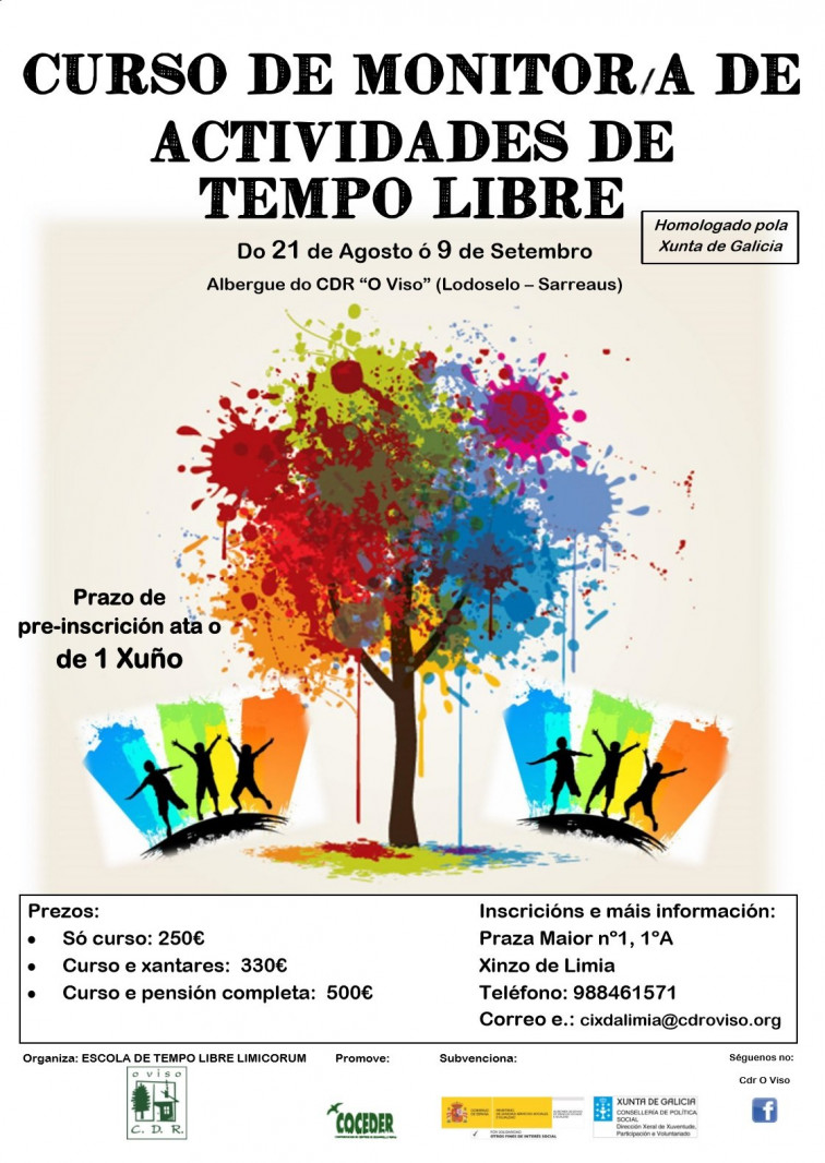 Nova edición do curso de monitor de ocio e tempo libre en Lodoselo