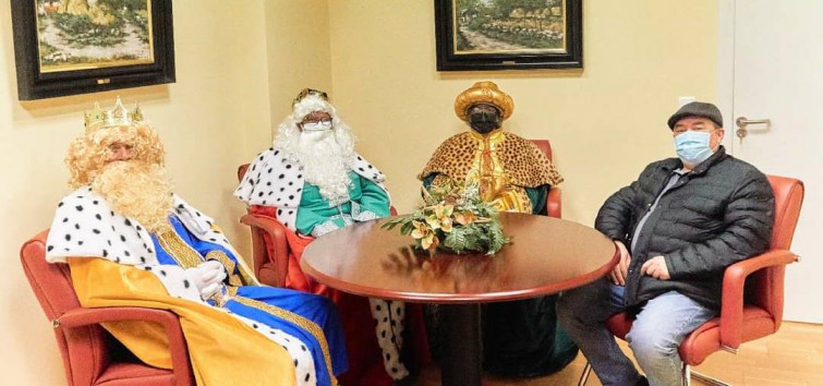 Os Reis Magos visitaron todas al aldeas do concello de Sandiás onde hai cativos