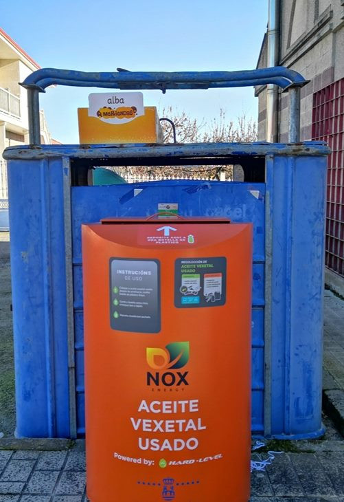 Sandiás contiúa aumentando posibilidade de reciclaxe de aceites usados