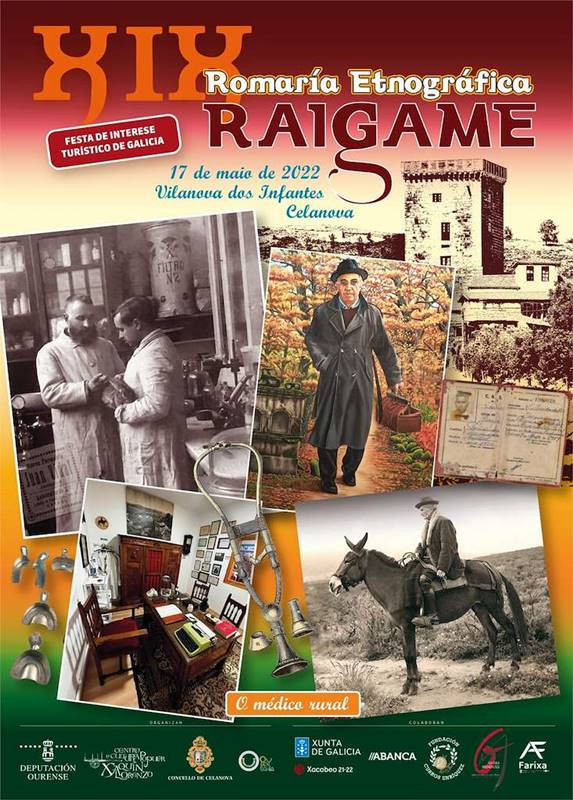A romaría etnográfica Raigame regresa a Vilanova dos Infantes no Día das Letras Galegas cunha homenaxe á figura do medico rural