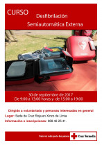 Cruz Vermella organiza en Xinzo un curso para usar desfibriladores externos