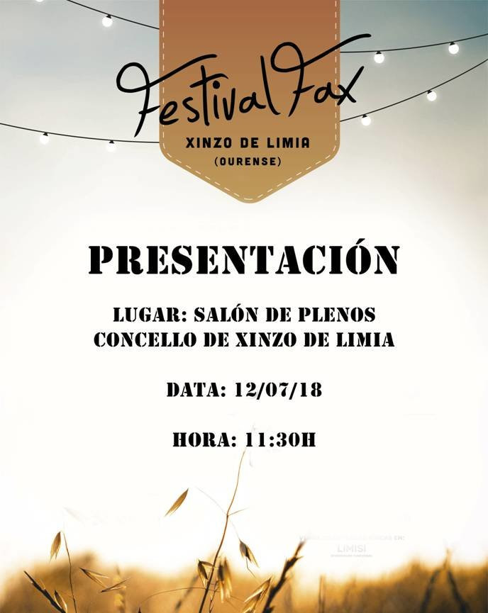 Presentación do FAX