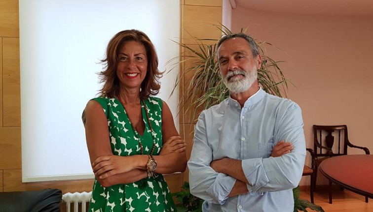 O novo alcalde de Vilar de Barrio foi recibido pola delegada da Xunta