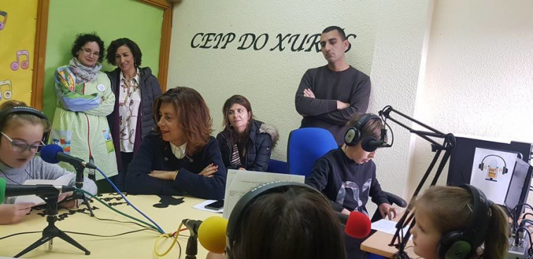 ‘RADIO NA BIBLIO’ DO CEIP DO XURES EN LOBIOS