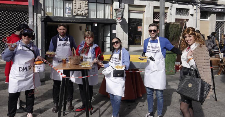 No sábado de Entroido en Xinzo...nada é o que parece