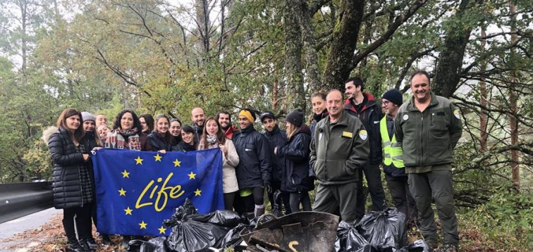A Xunta fomenta a conservación e divulgación do parque natural da Baixa limia-serra do Xurés a través do voluntariado co proxecto europeo LEWO