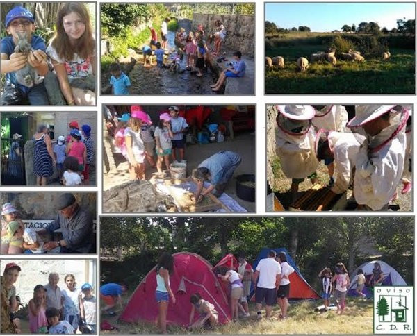 O campamento do CDR O Viso xuntou a cativada de toda Galicia en Lodoselo