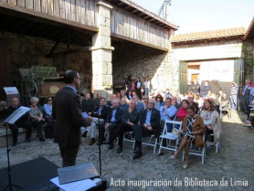 A inauguración da biblioteca do Museo da Limia envolta en eloxios polo Presidente da Real Academia Galega