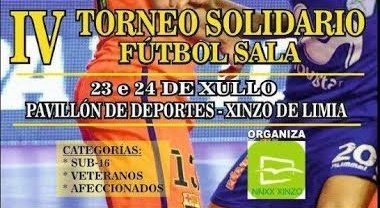 Abre o prazo para o torneo solidario de fútbol sala que organizan Novas Xeracións do PP