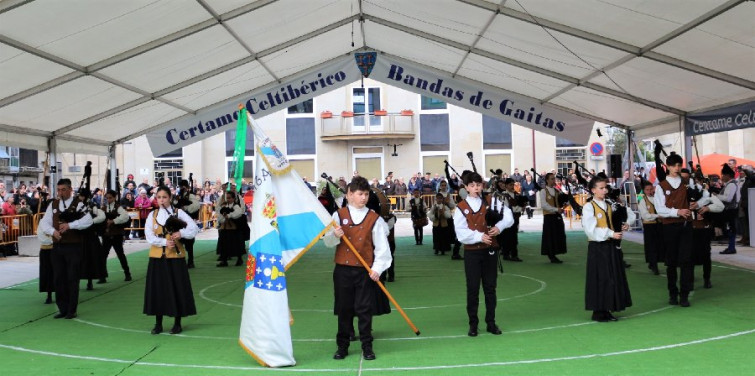 300 gaiteiros no XIV Certame Celtibérico de Bandas de Gaitas en Manzaneda
