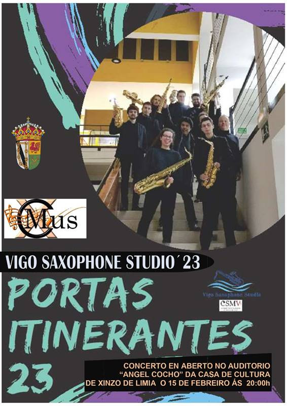 O conservatorio da música de Xinzo, tamén celebra o Entroido 2023