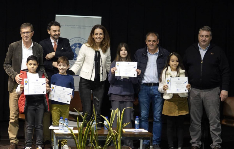 Entregados os premios do certame  de debuxo sobre as torres da Limia