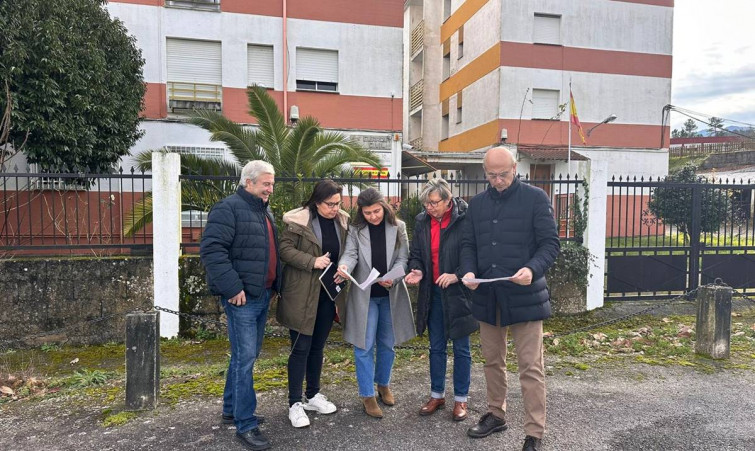 Desmantelamento do cuartel da Garda Civil de Lobios