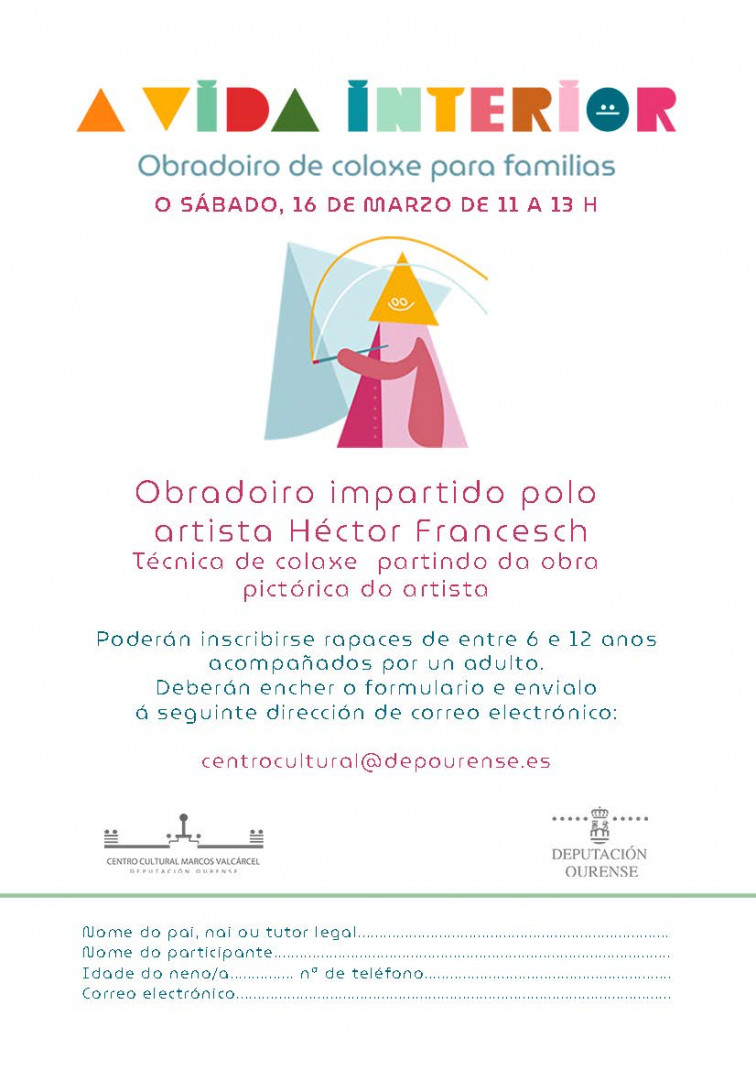 Obradoiro de colaxe para familias