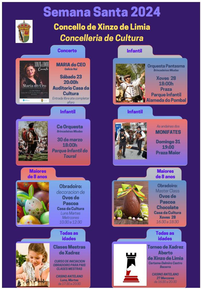 ​ Unha Semana Santa chea de actividades en Xinzo