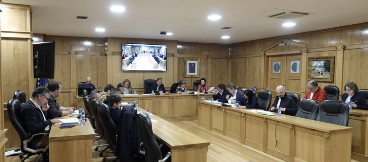 O pleno con  dúas “caras” moi distintas