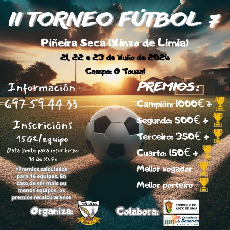 Volve o torneo de futbol de Piñeira Seca