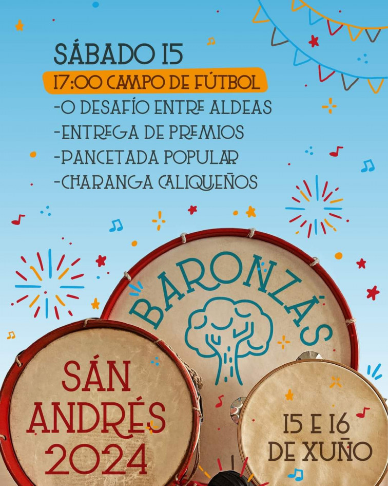 O S.Andrés en Baronzás dentro de 7 días