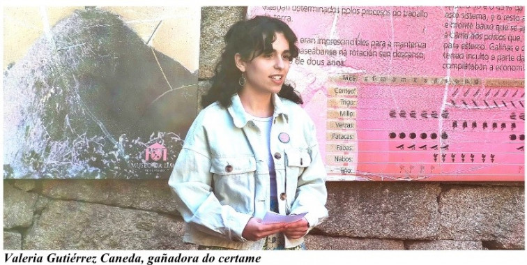 Acto de entrega do premio do certame literario Antón Tovar