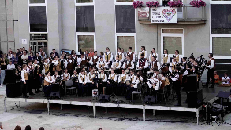 Volveu ao calendario o festival de bandas de gaitas a Xinzo