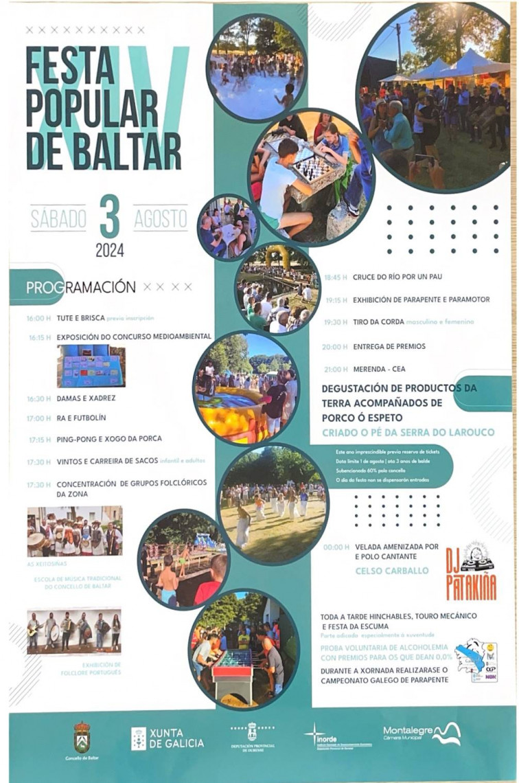 Baltar volverá a celebrar a súa FESTA POPULAR