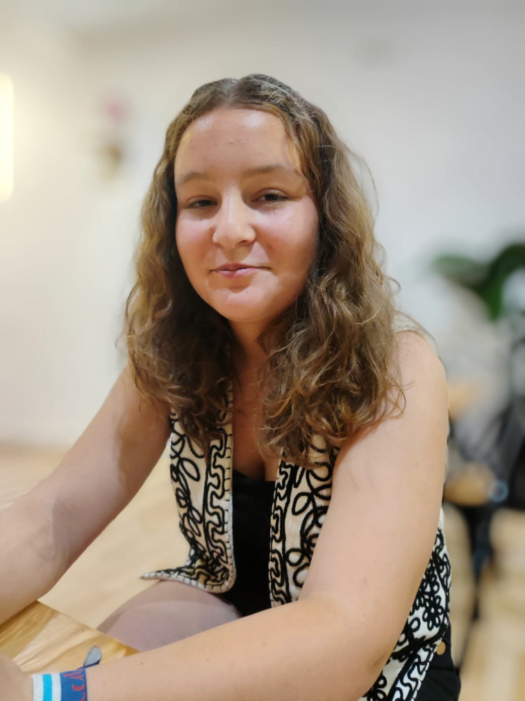Café con ... Lara Sotelo, tricampeona do Certamen Celtibérico de Bandas de Gaitas