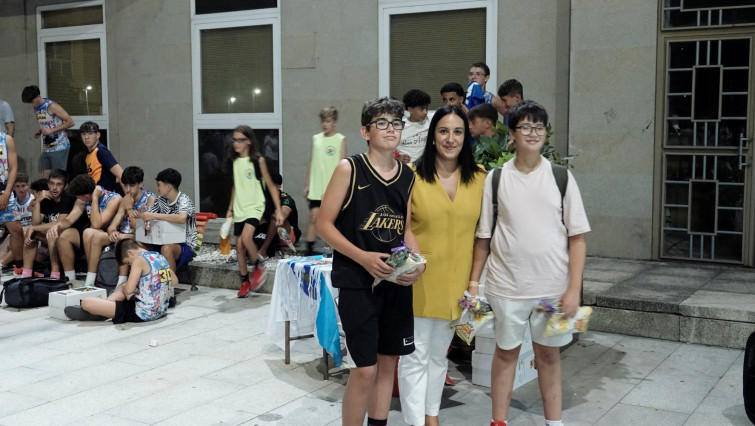 Imaxes dun día de basket 3 x 3 con 40º