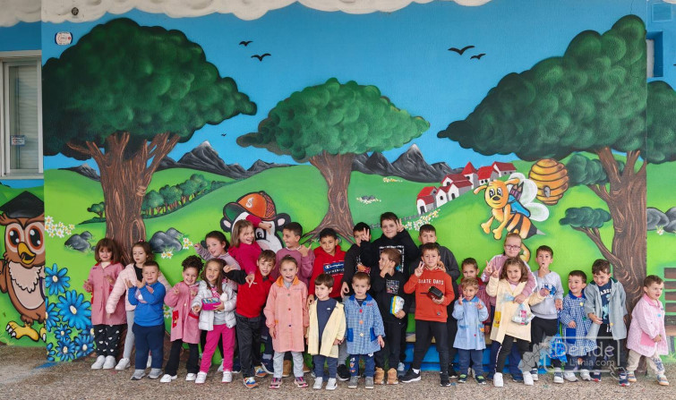 CEIP de Sarreaus, o único cole do rural da Limia con aula para madrugadores
