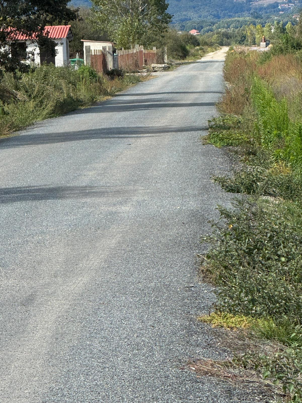 Asfaltado pista Xinzo 2