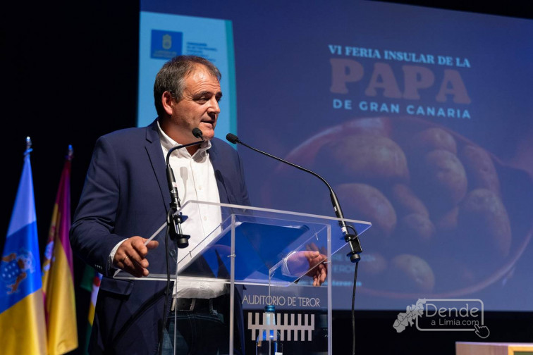 Amador Díaz viaxou a Gran Canaria a semana pasada