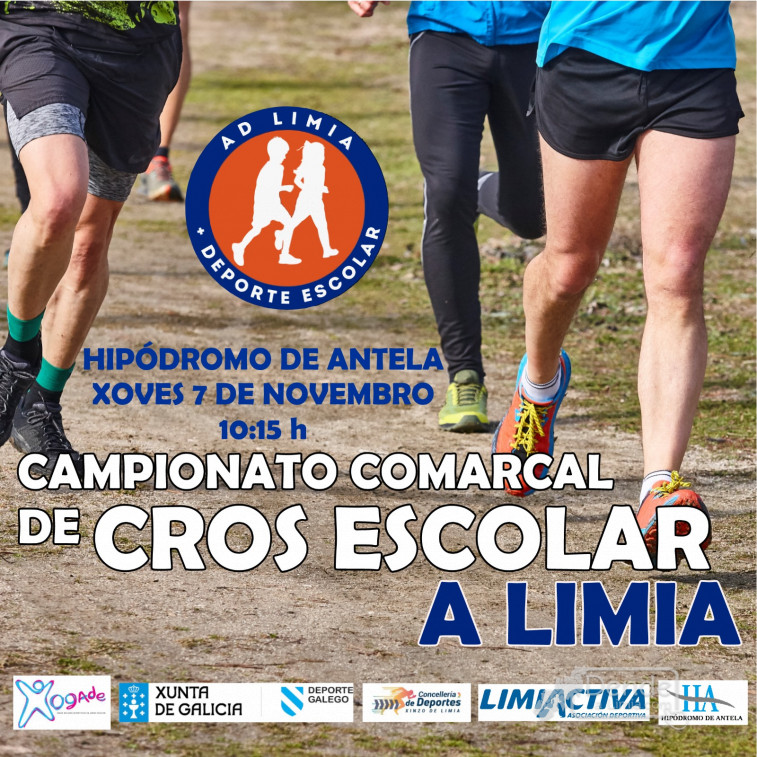 O Cros Escolar triunfa en Xinzo, mais de 300 atletas reunironse onte.