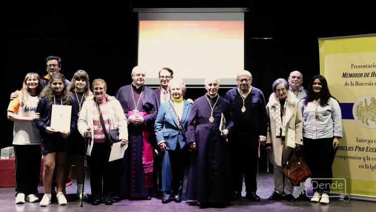 A Diócesis de Ourense entregou as Medallas Pro Ecclesia onte en Xinzo