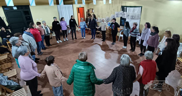 Baronzás foi o enclave elixido polas mulleres do rural para celebrar o 25N