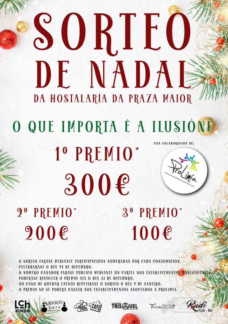 Consumir durante o Nadal na praza ten premio