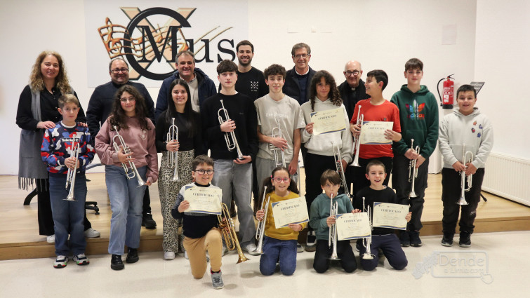 Entrega de diplomas da Masterclass de Rubén Simeó