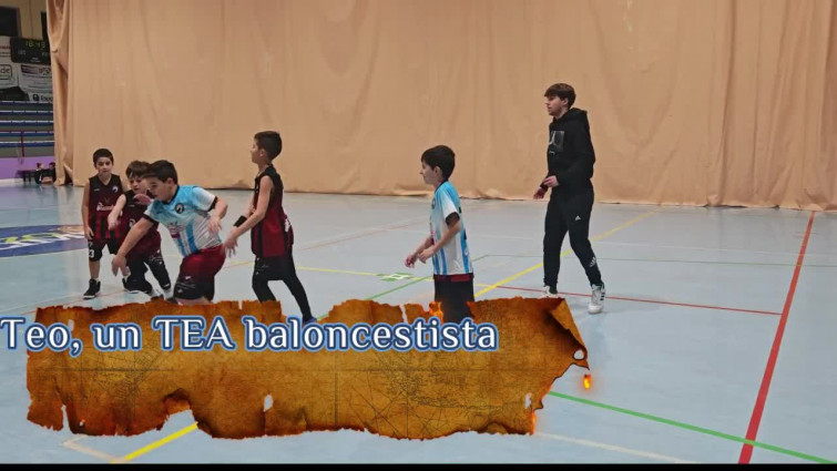 TEO, un TEA que xoga nun equipo de baloncesto