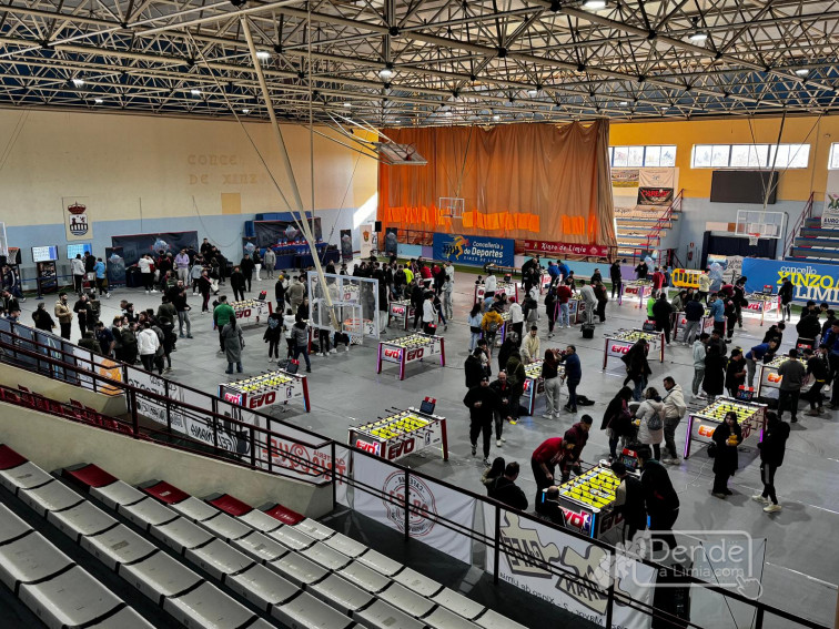 O campionato de futbolín da Limia en imaxes