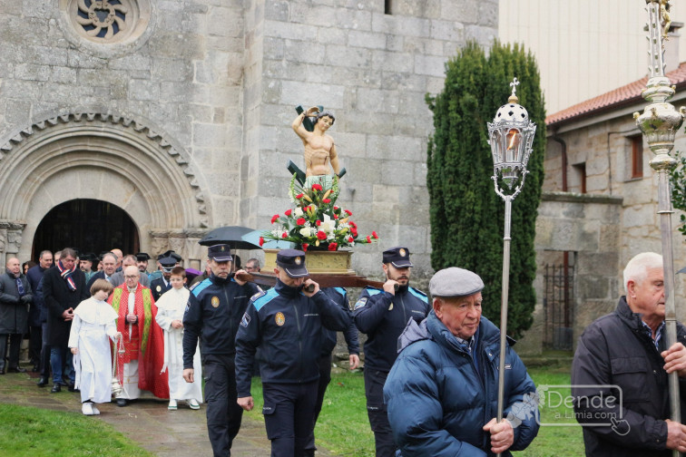 Procesión e misa de San Sebastian (Galeria de Fotos)